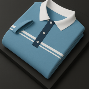 Premium Blue Polo T-Shirt for Men